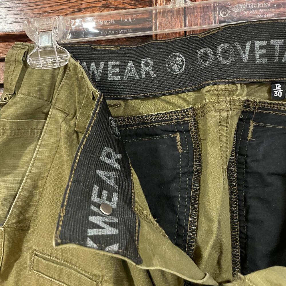 Dovetail Workwear brand pants in jogger style with TONS of pockets! size 12 - Picture 4 of 9